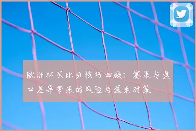欧洲杯买比分技巧回顾：赛果与盘口差异带来的风险与盈利对策